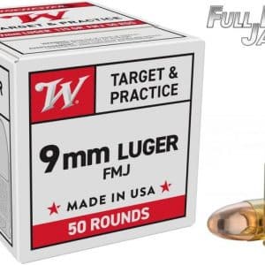 WINCHESTER CAL.9mm PARA FMJ x500