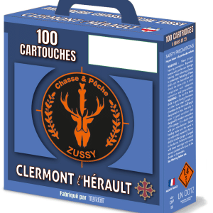 PACK 100 CARTOUCHES ZUSSY CALIBRE 12/70 36GR BOURRE JUPE
